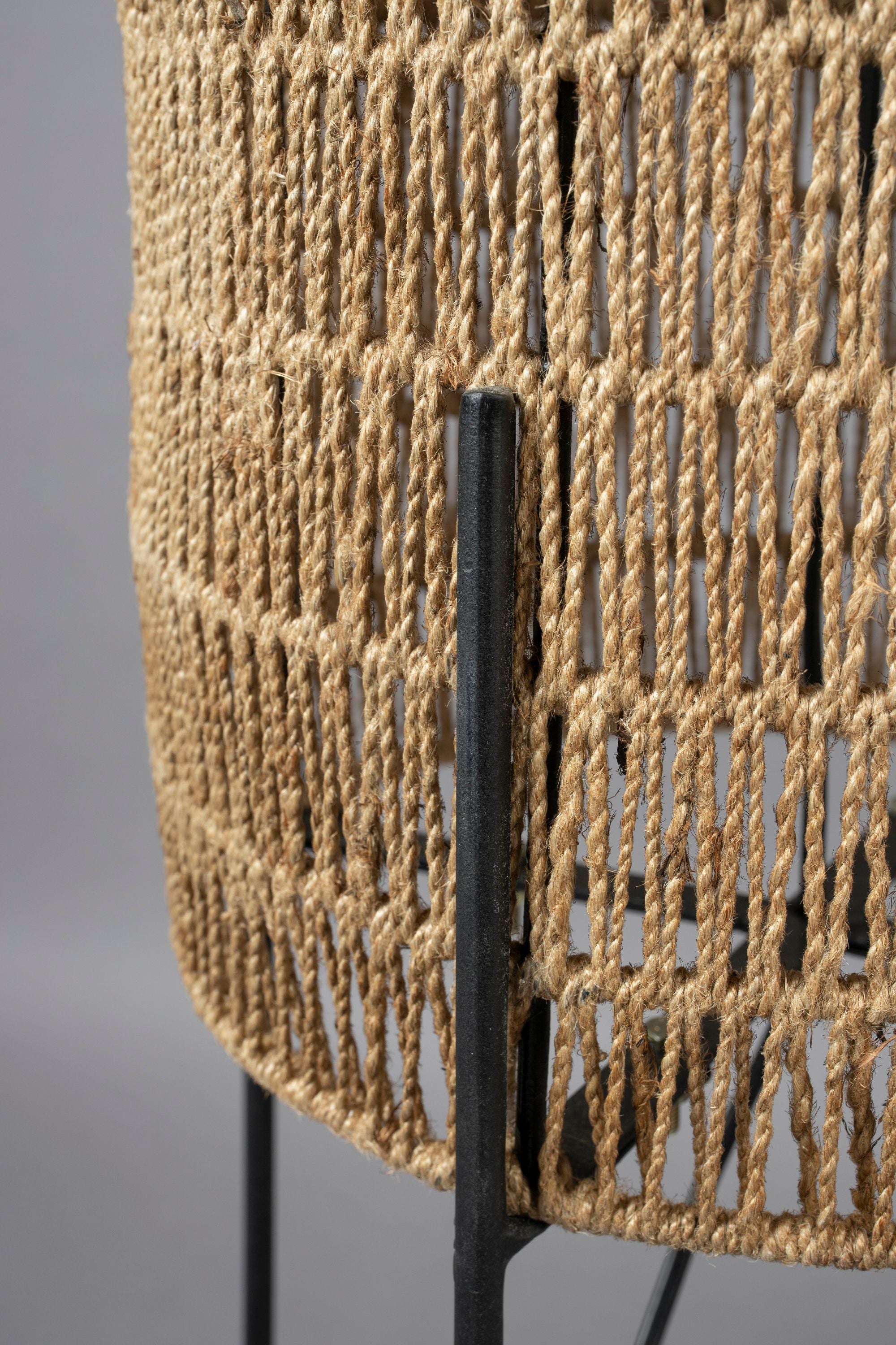 Dutchbone Kari Natural Rope Floor Lamp